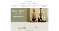 Desktop Screenshot of guenter-schulz.com